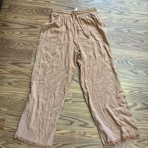 Honey Punch crop wide leg pants